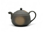 Inoue Tea Iga Fukimaru Black Bizen-yaki Kyusu - Japanese Mini Teapot