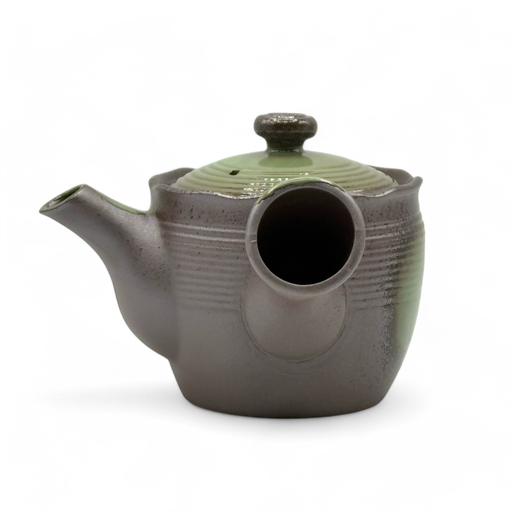Inoue Tea Tochi Green Banko-yaki Kyusu - Thumbnail 5