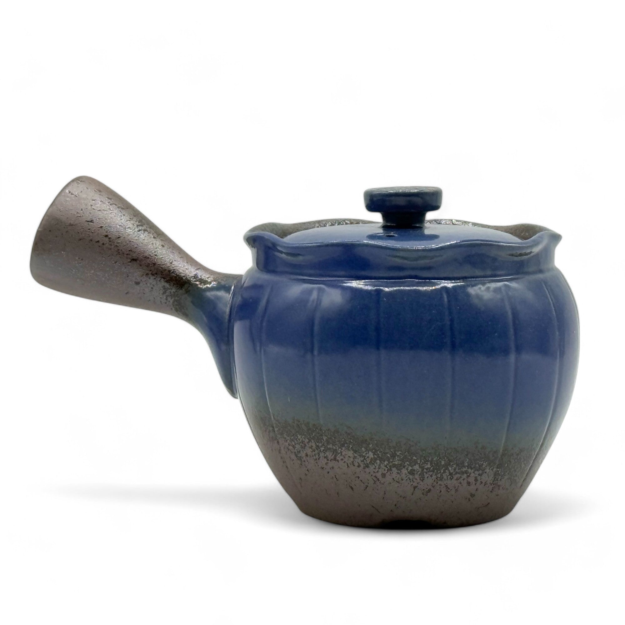 Maruyoshi Toki Blue Banko-yaki Kyusu - Thumbnail 5