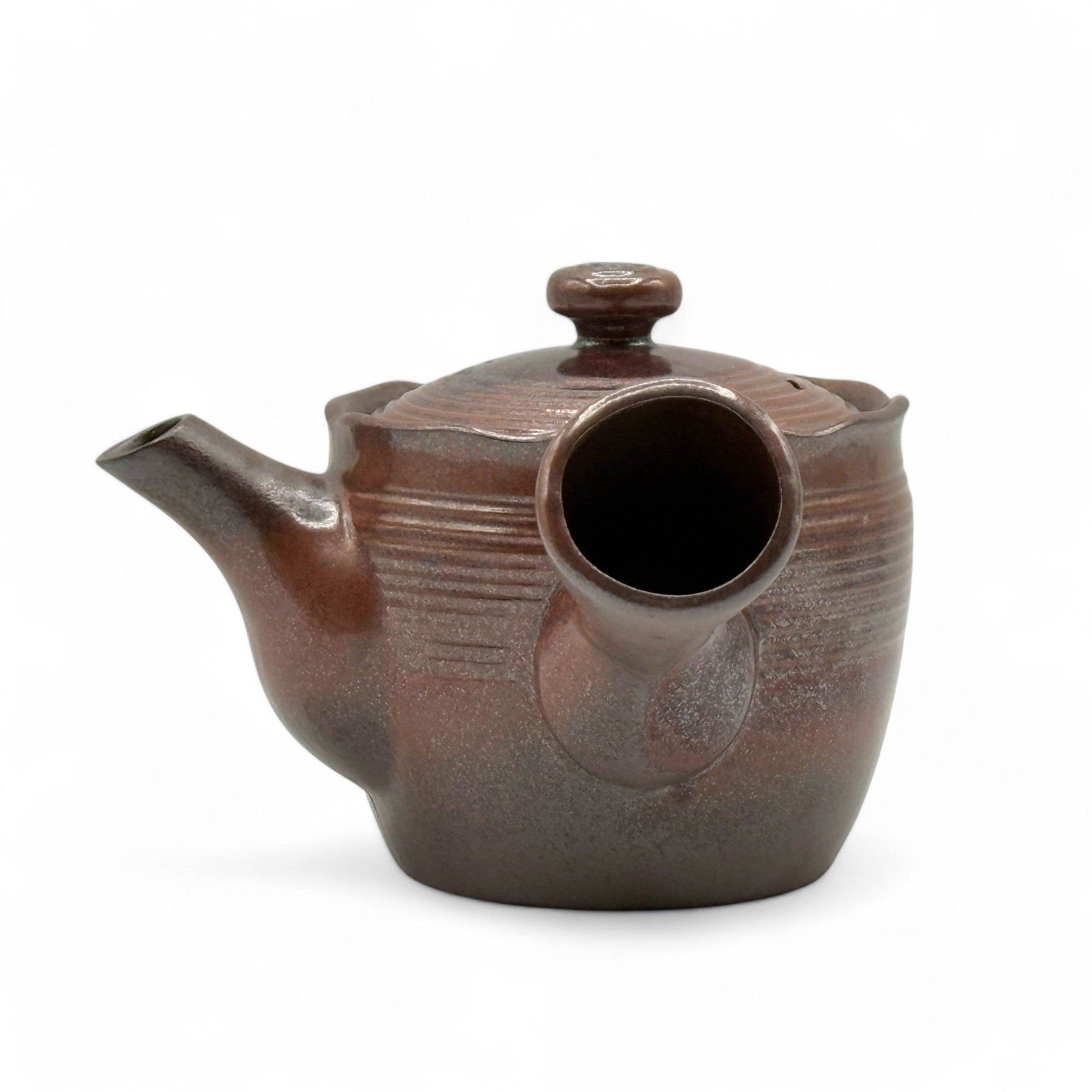 Hanafubuki Flame Brown Banko-yaki Kyusu
