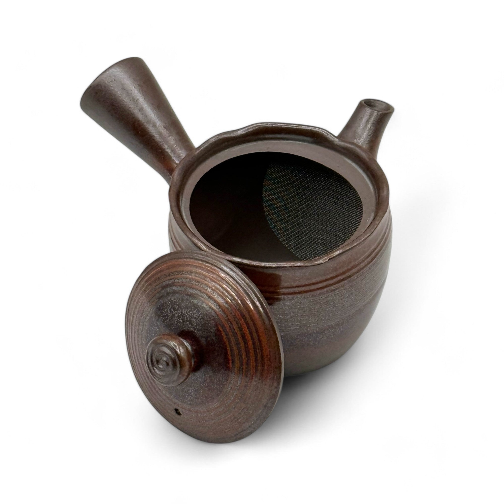 Inoue Tea Hanafubuki Banko-yaki Kyusu - Thumbnail 4