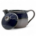 Inoue Tea Ruri Blue Banko-yaki Kyusu - Japanese Teapot