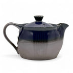 Inoue Tea Ruri Blue Banko-yaki Kyusu - Japanese Teapot