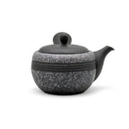 Inoue Tea Komaru Gray Tokoname-yaki Kyusu by Haku yō - Japanese Mini Teapot