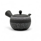 Inoue Tea Komaru Gray Tokoname-yaki Kyusu by Haku yō - Japanese Mini Teapot
