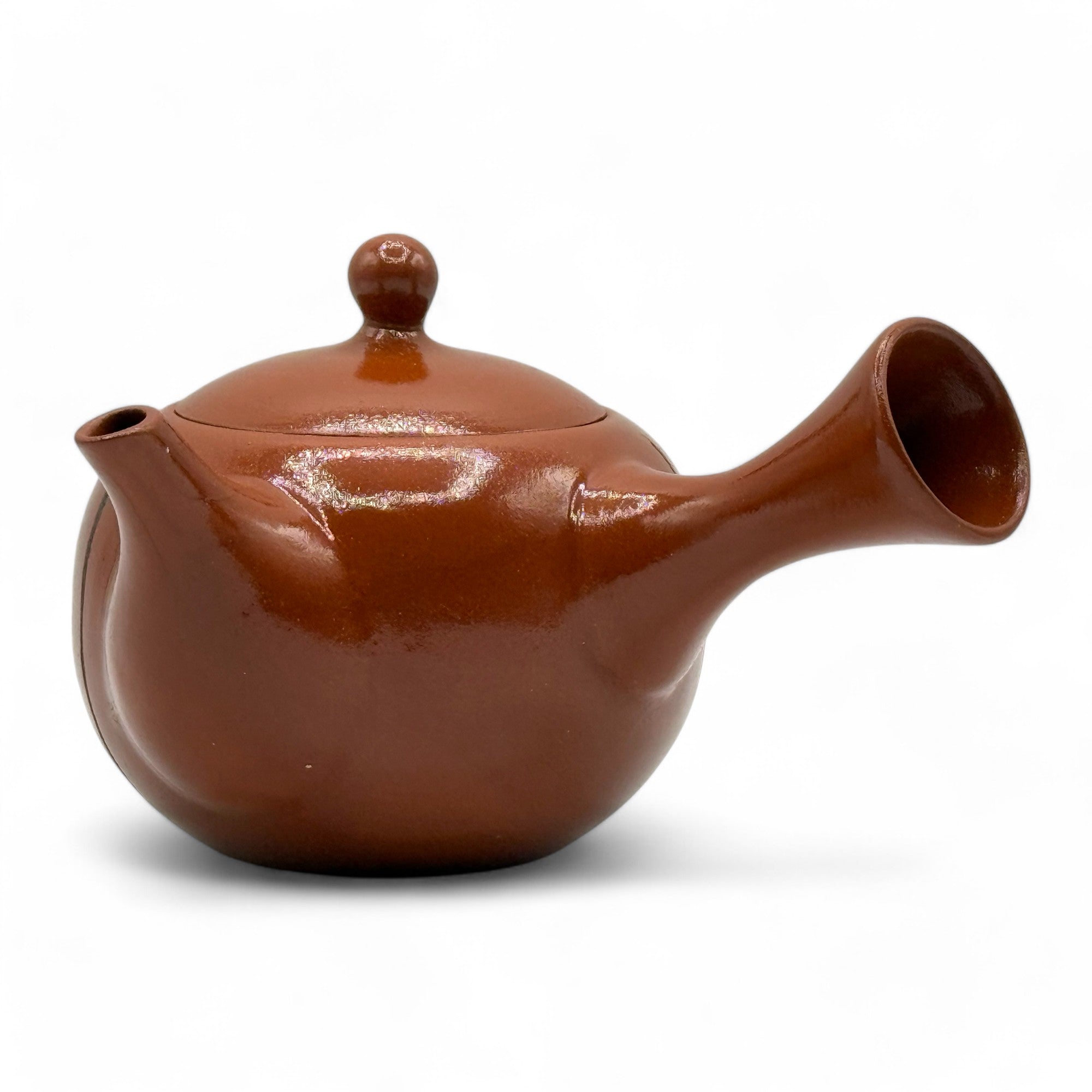 Inoue Tea Yixing Tokusa Red Tokoname-yaki Kyusu - Japanese Teapot