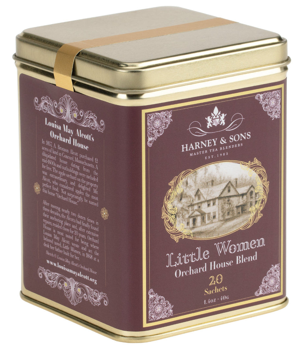 Harney & Sons Little Women Orchard House Blend, Tin of 20 Sachets
