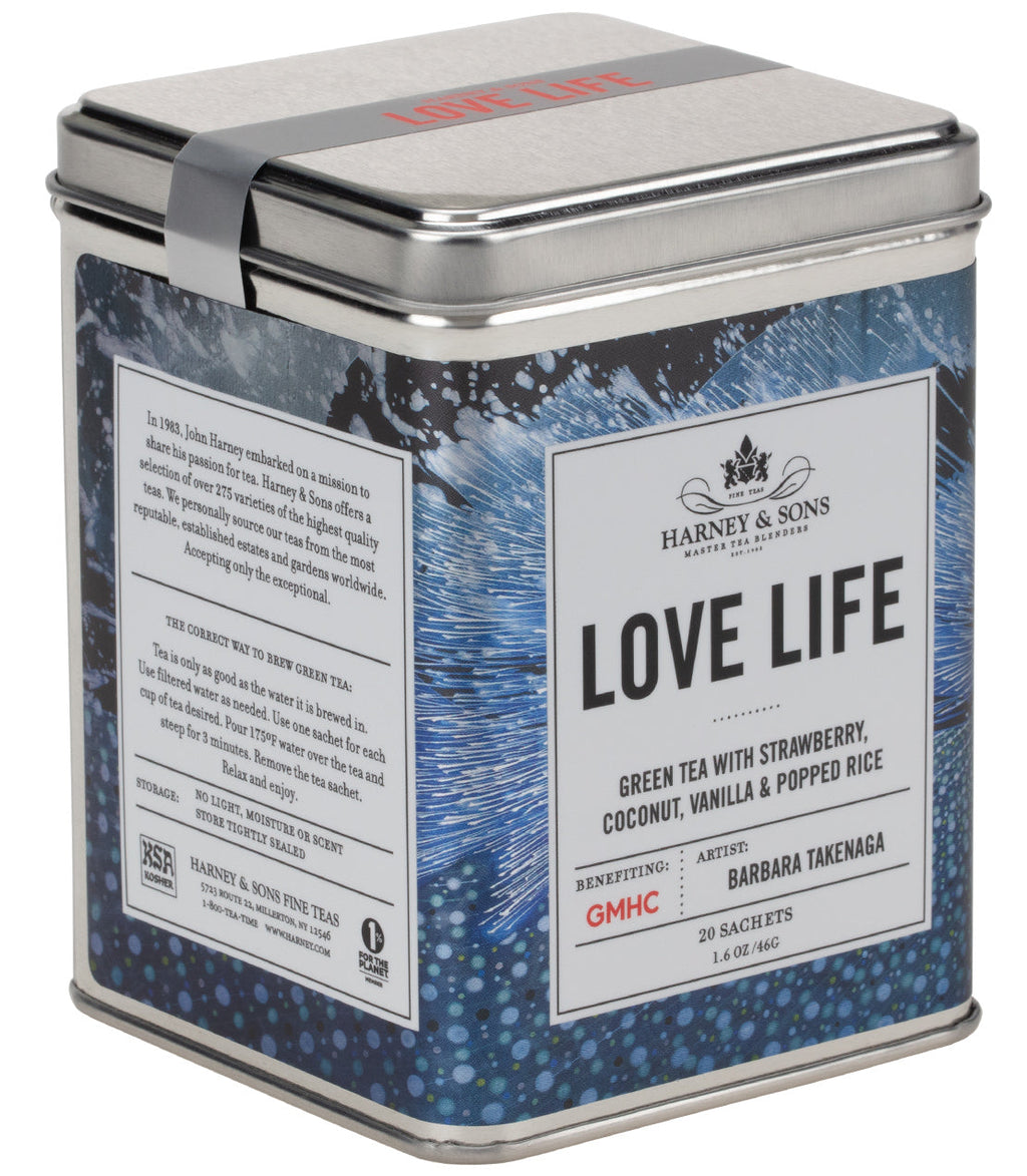 Harney & Sons Love Life, Tin of 20 Sachets