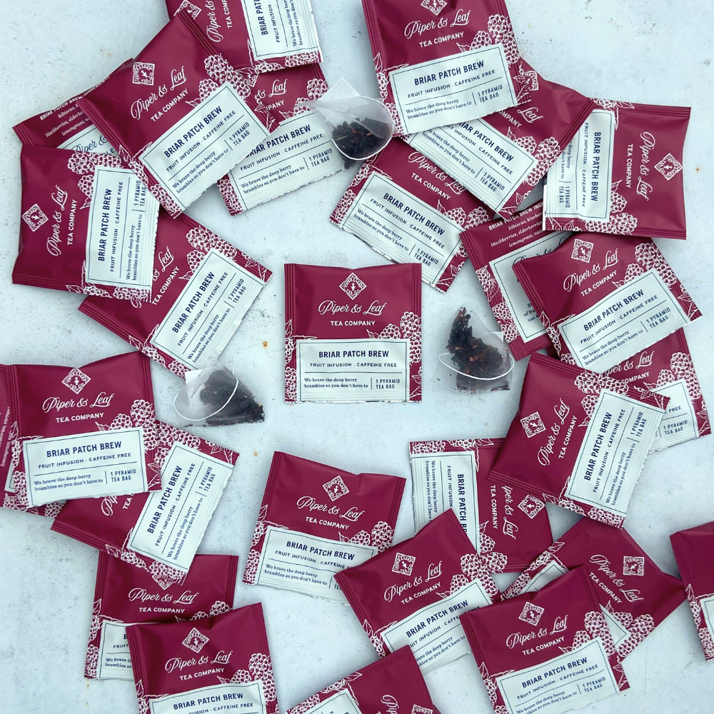 Piper and Leaf Briar Patch Brew Case of Tea Bag Envelopes- 50ct