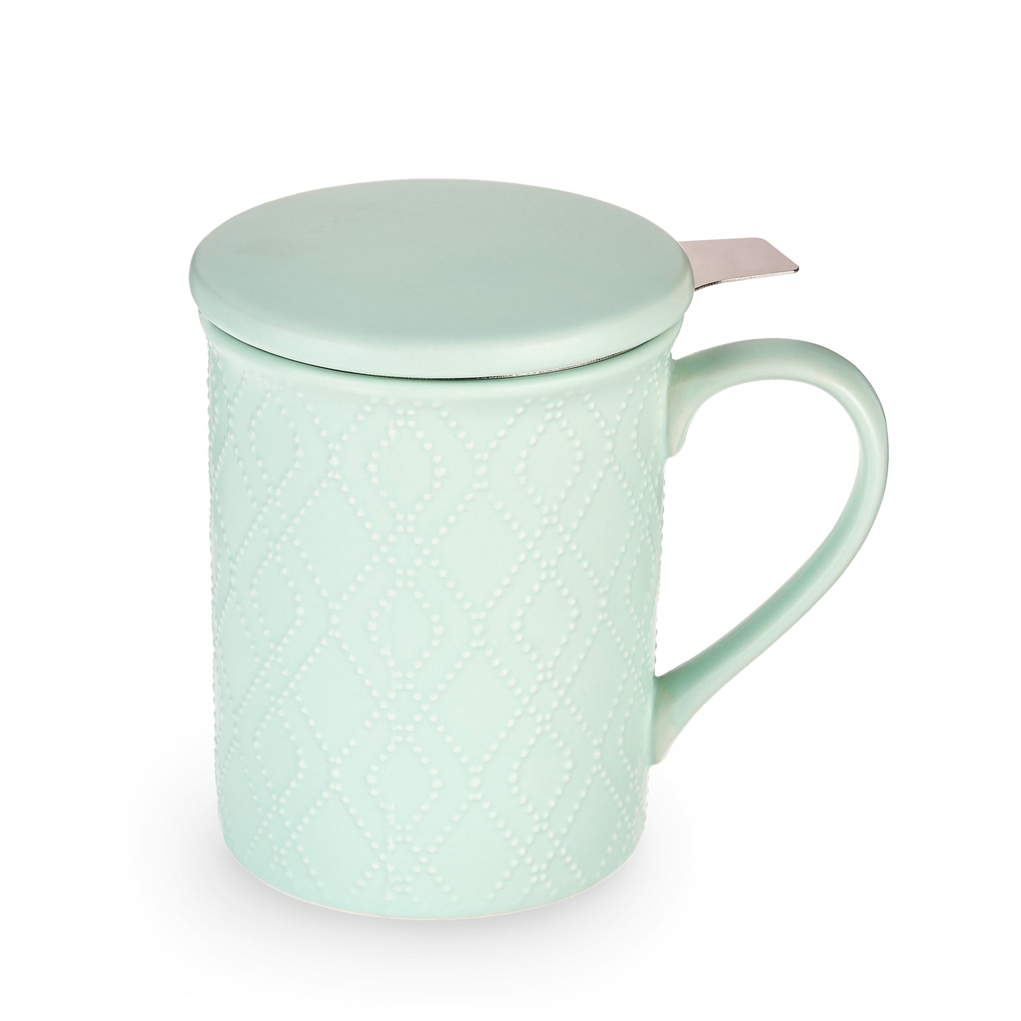 Pinky Up Annette: Souk Mint Ceramic Tea Mug & Infuser