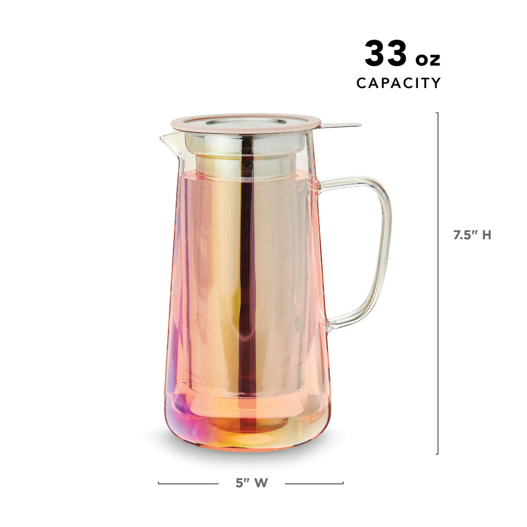 Pinky Up Annika Glass Teapot & Infuser