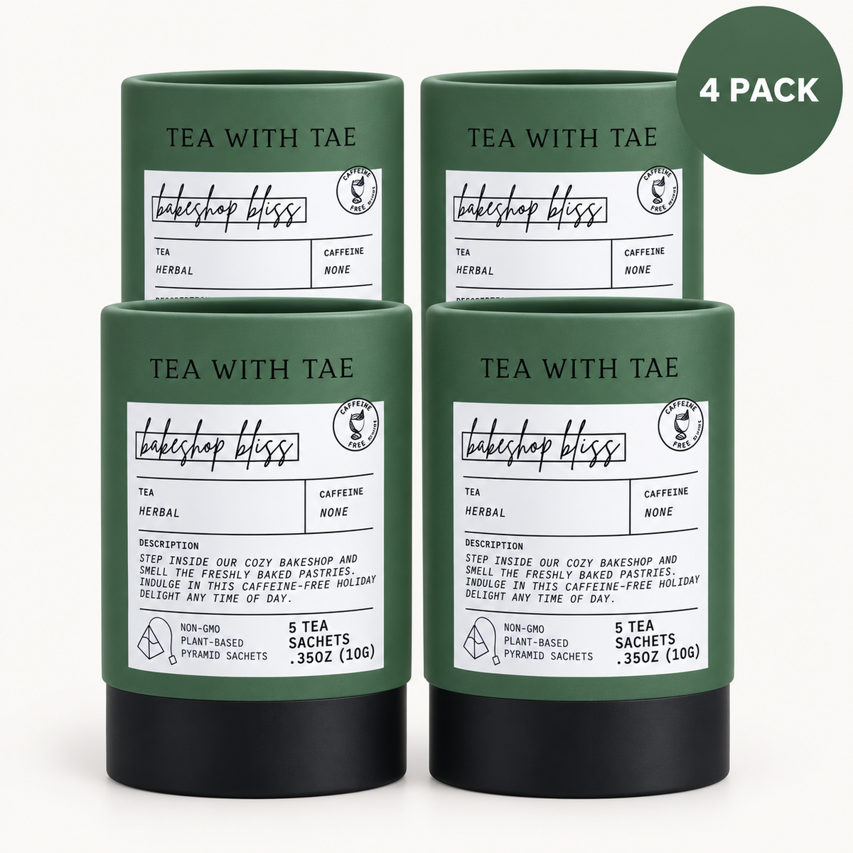 Tea with Tae Bakeshop Bliss Mini Tea Tube (5 tea bags)