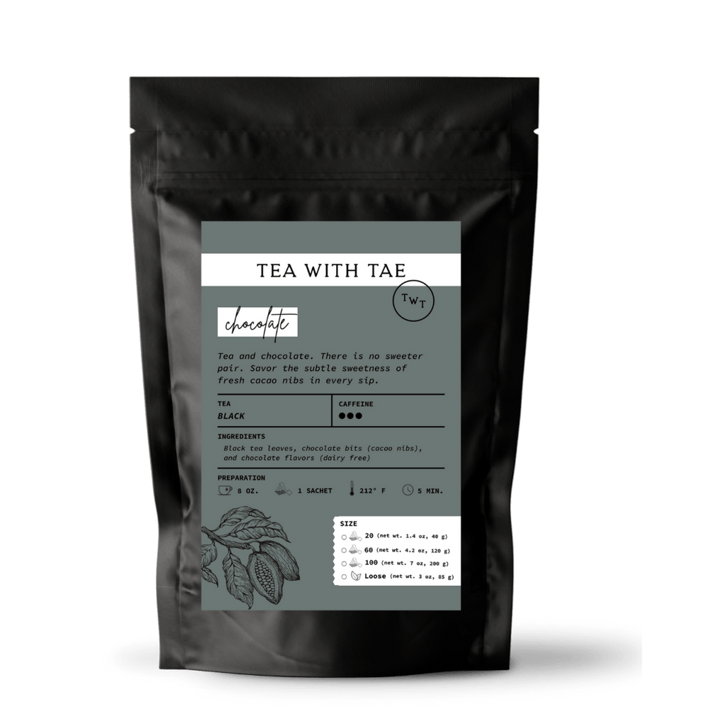 Tea with Tae Chocolate Tea Pouch