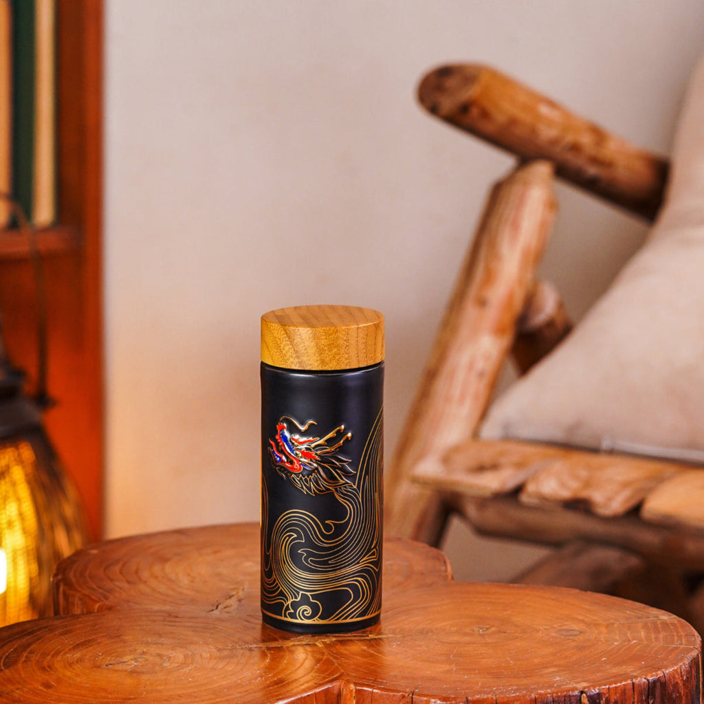 Acera Vibrant Dragoncloud Ceramic Tumbler