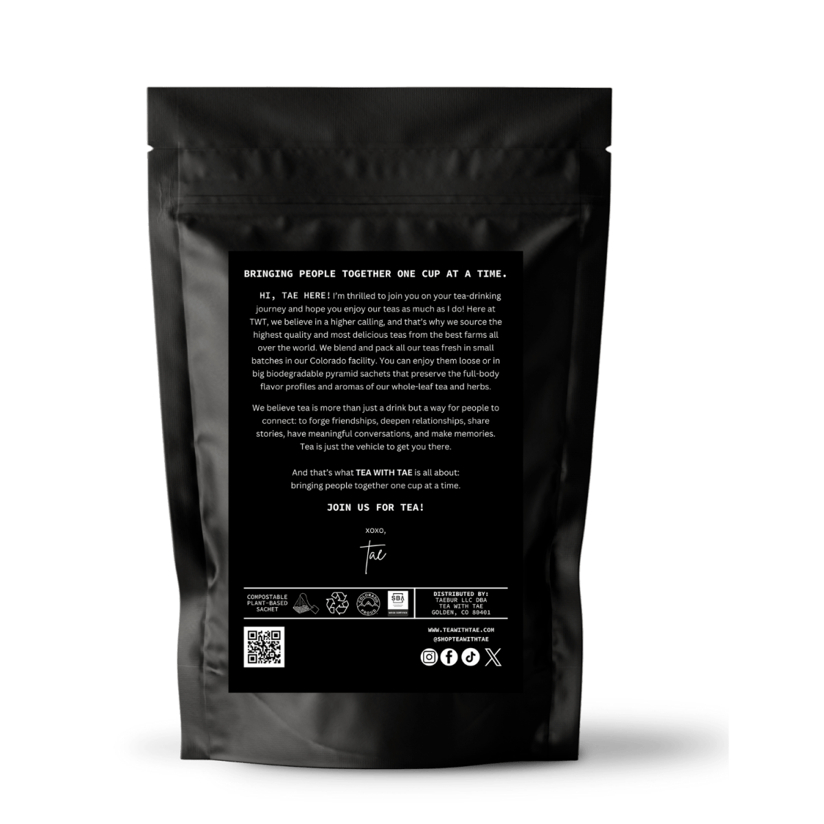 Tea with Tae Gyokuro Loose Leaf Green Tea Pouch (3oz. or 1lbs.)