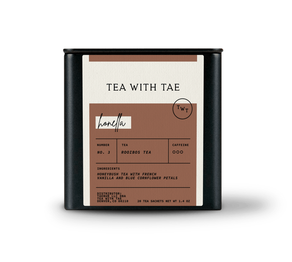 Tea with Tae Honella Tea Tin Gift (20 tea sachets)
