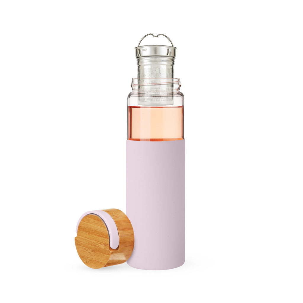 Pinky Up Dana Glass Travel Mug in Lavender