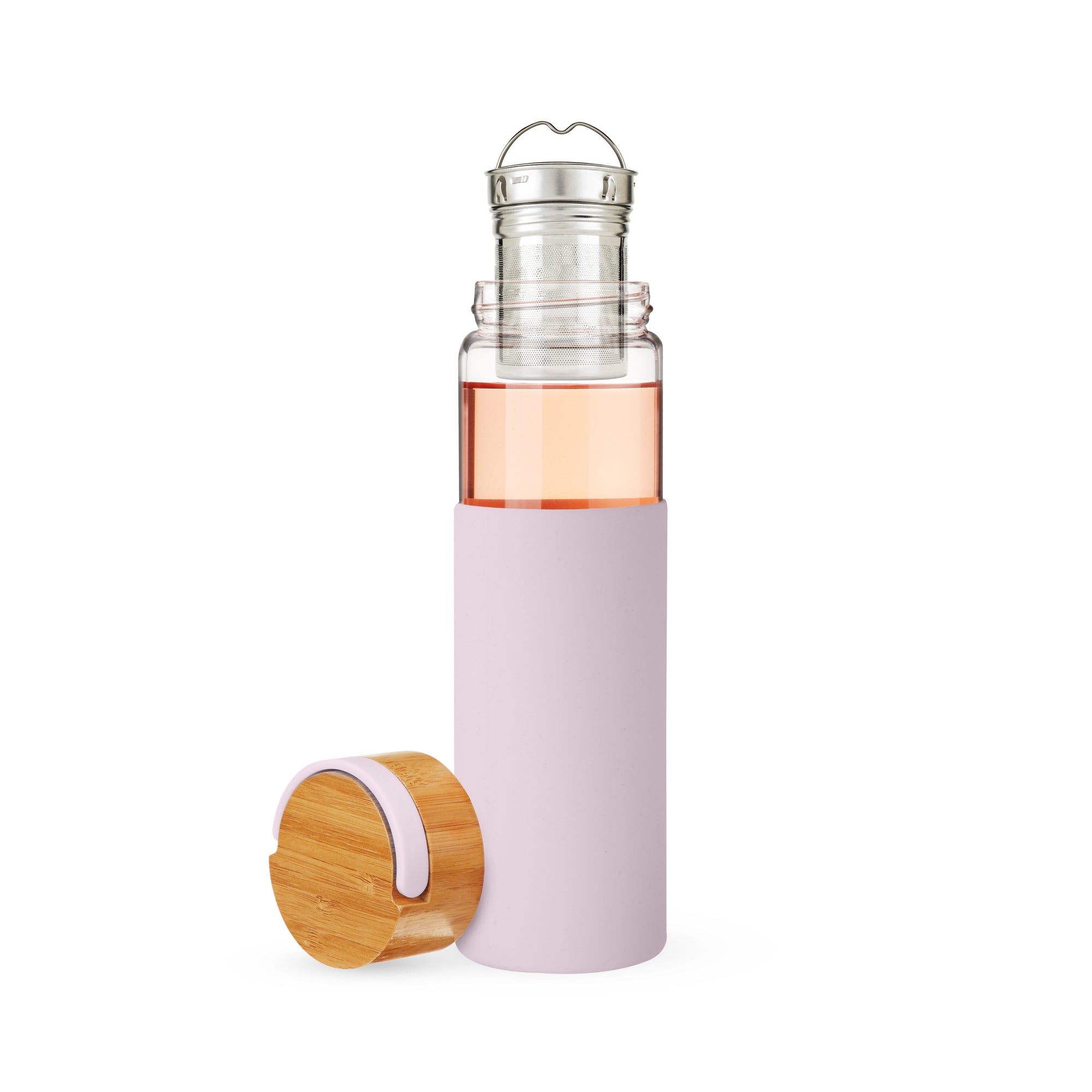 Pinky Up Dana Glass Travel Mug in Lavender
