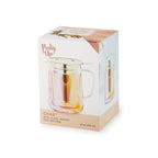 Pinky Up Chas Mini Glass Teapot & Infuser