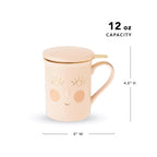 Pinky Up Annette: Hello Beautiful Ceramic Tea Mug & Infuser