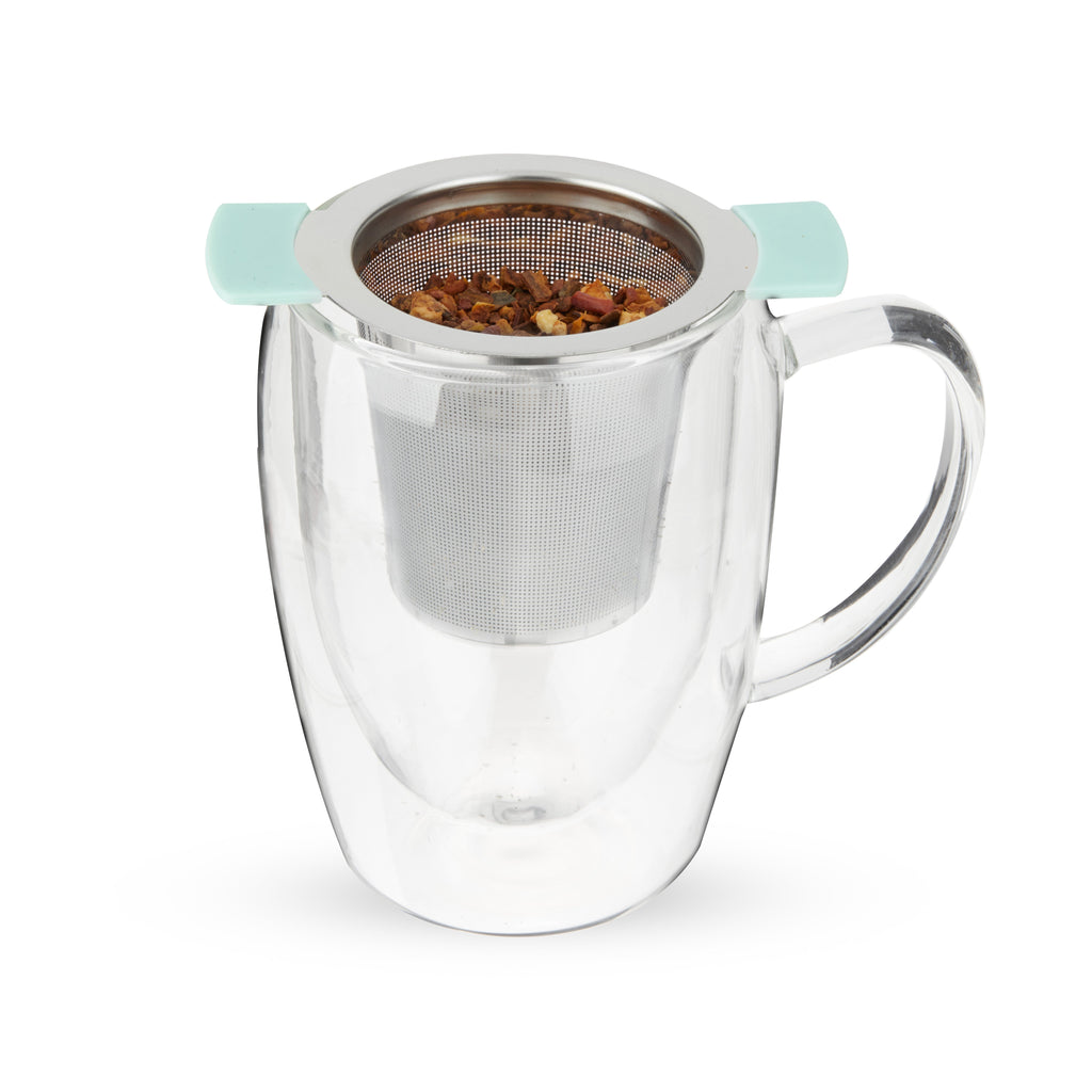 Pinky Up Erin Universal Tea Infuser in Turquoise