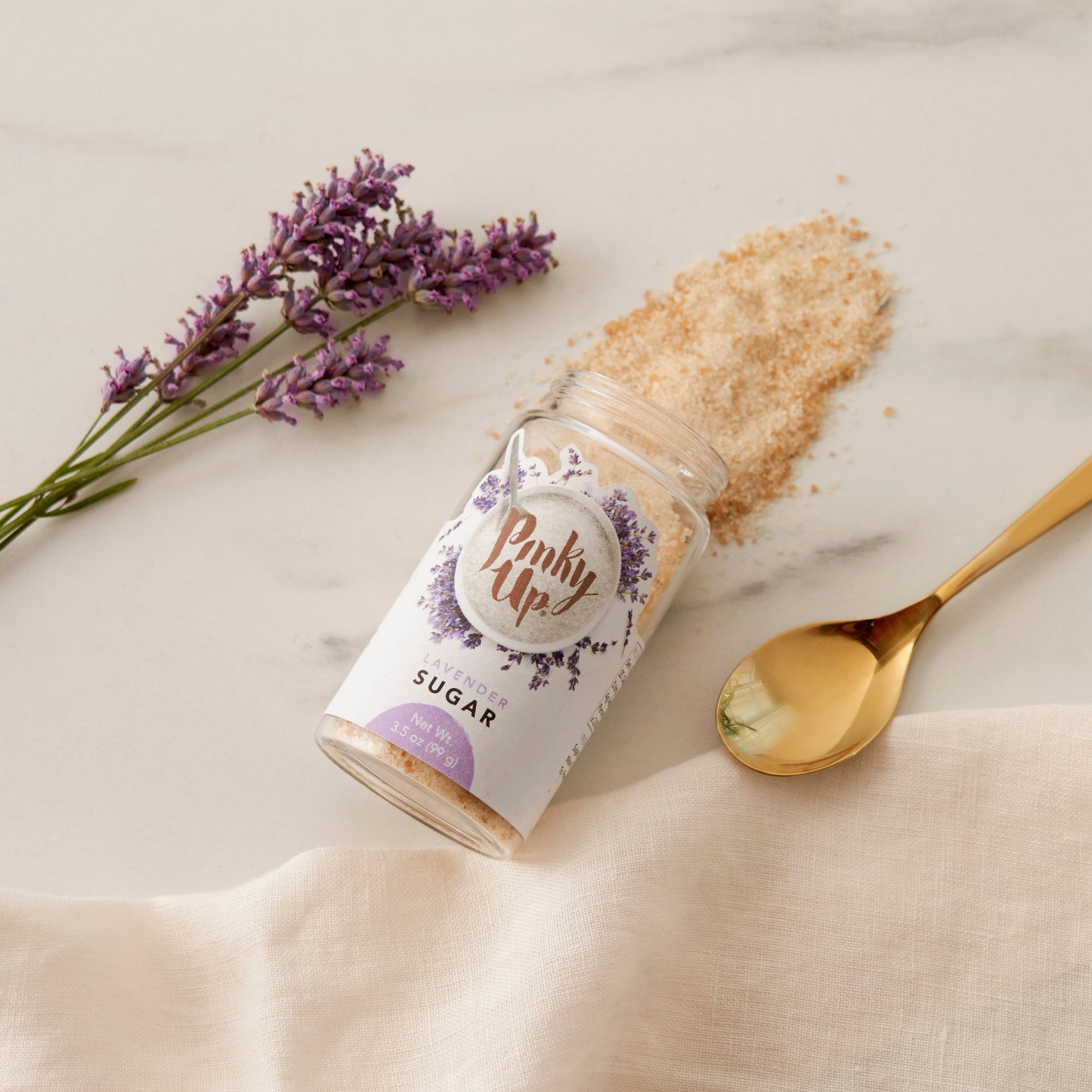 Pinky Up Lavender Sugar