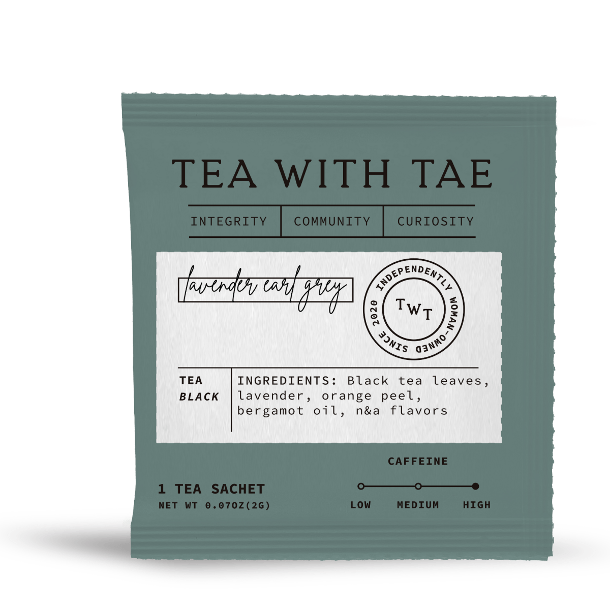 Tea with Tae Lavender Earl Grey 50 ct. Overwrap Bag
