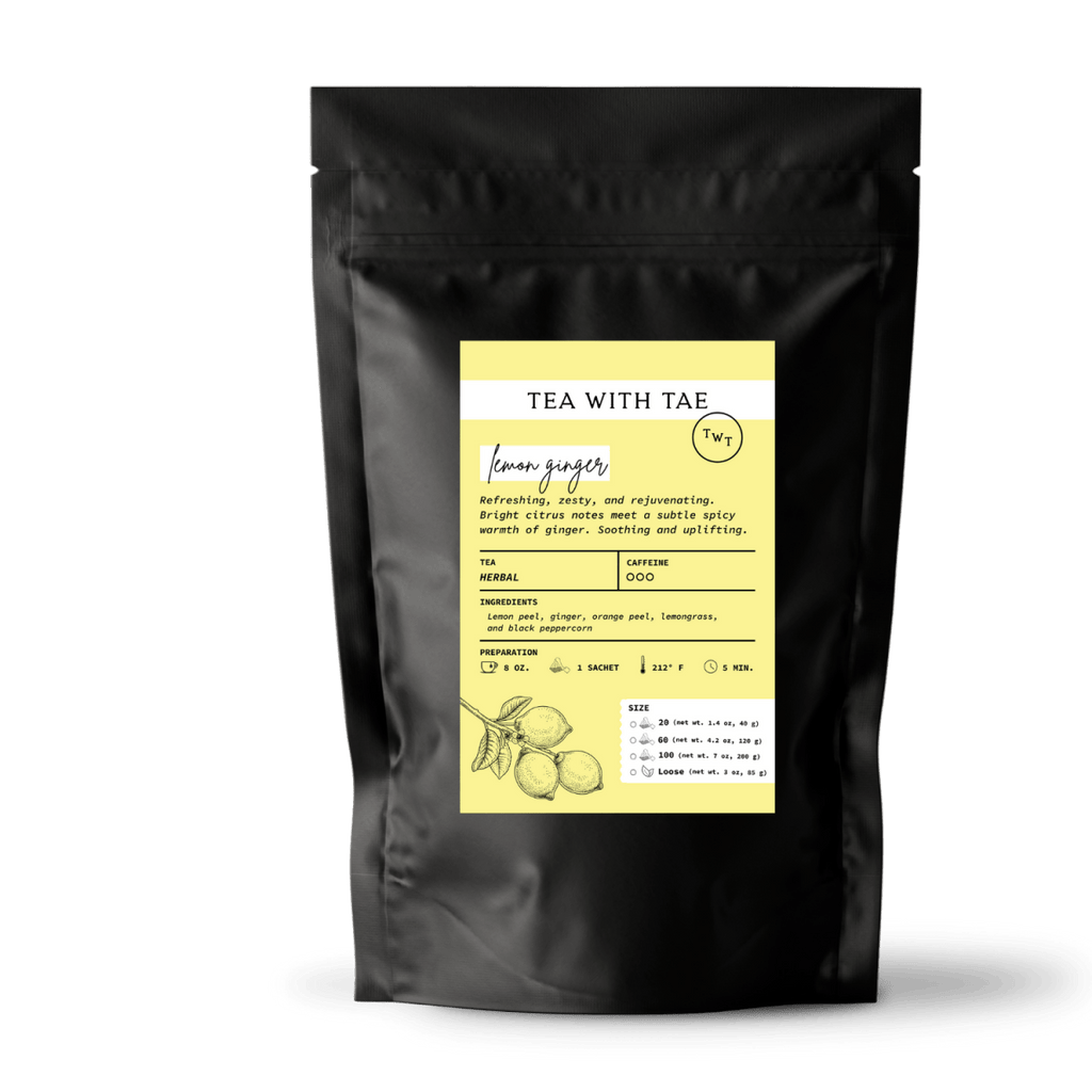 Tea with Tae Lemon Ginger Pouch