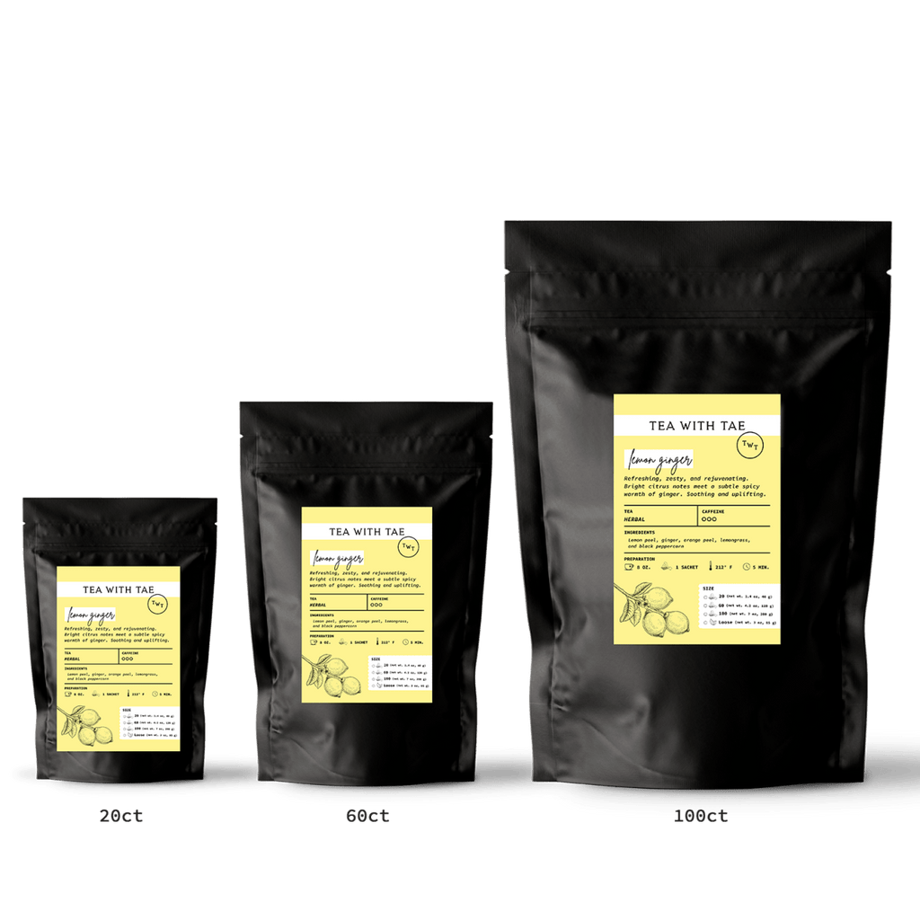 Tea with Tae Lemon Ginger Pouch
