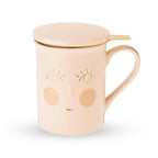 Pinky Up Annette: Hello Beautiful Ceramic Tea Mug & Infuser