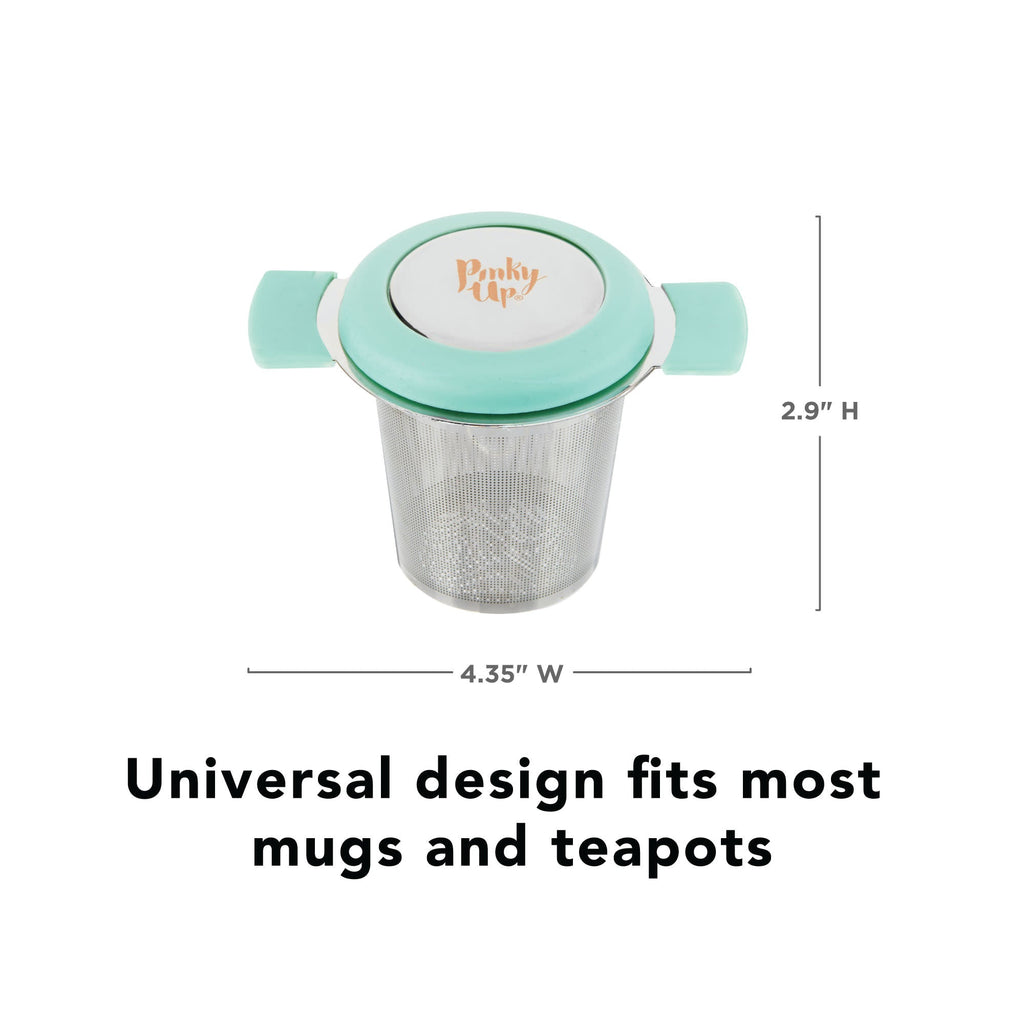 Pinky Up Erin Universal Tea Infuser in Turquoise