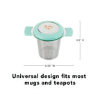 Pinky Up Erin Universal Tea Infuser in Turquoise