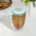 Pinky Up Erin Universal Tea Infuser in Turquoise
