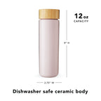 Pinky Up Tatyana Ceramic To-Go Infuser Mug in Lavender