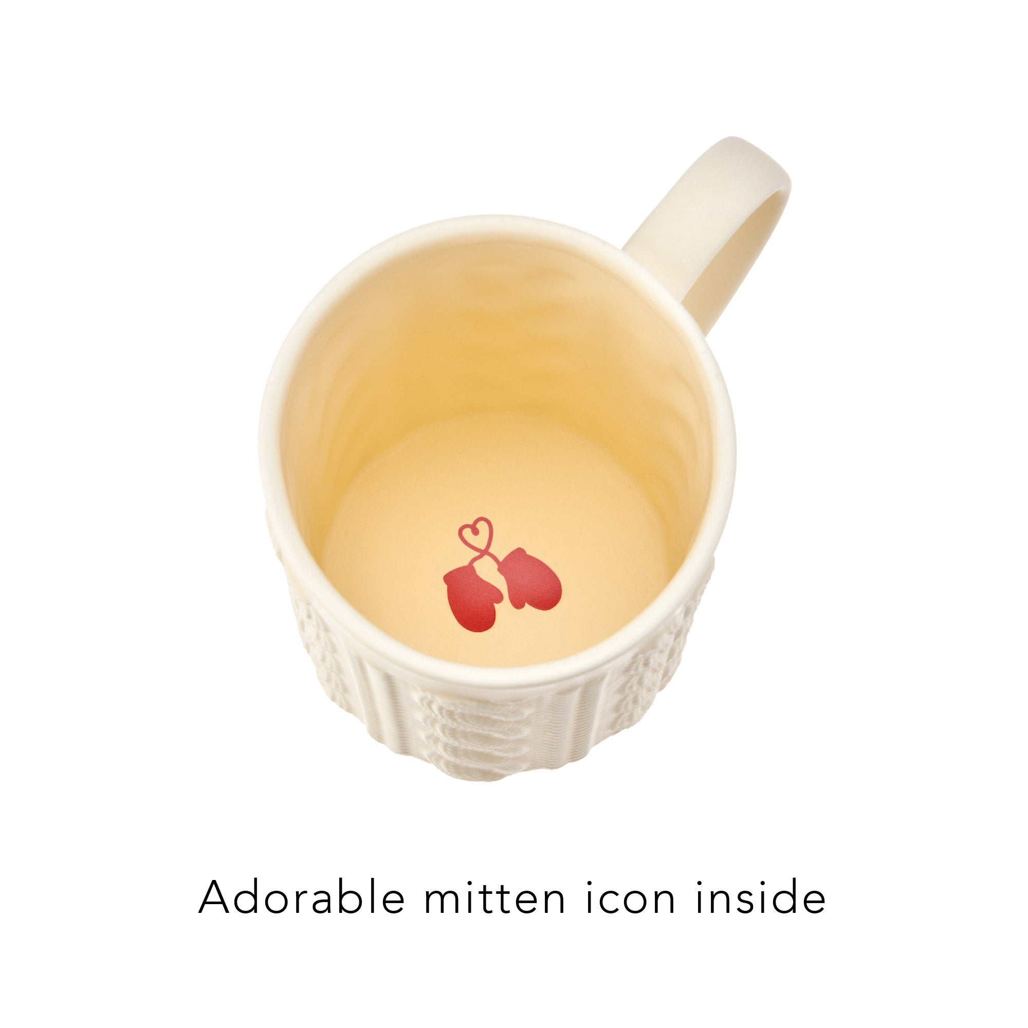 Pinky Up Annette Knit Ceramic Tea Mug & Infuser