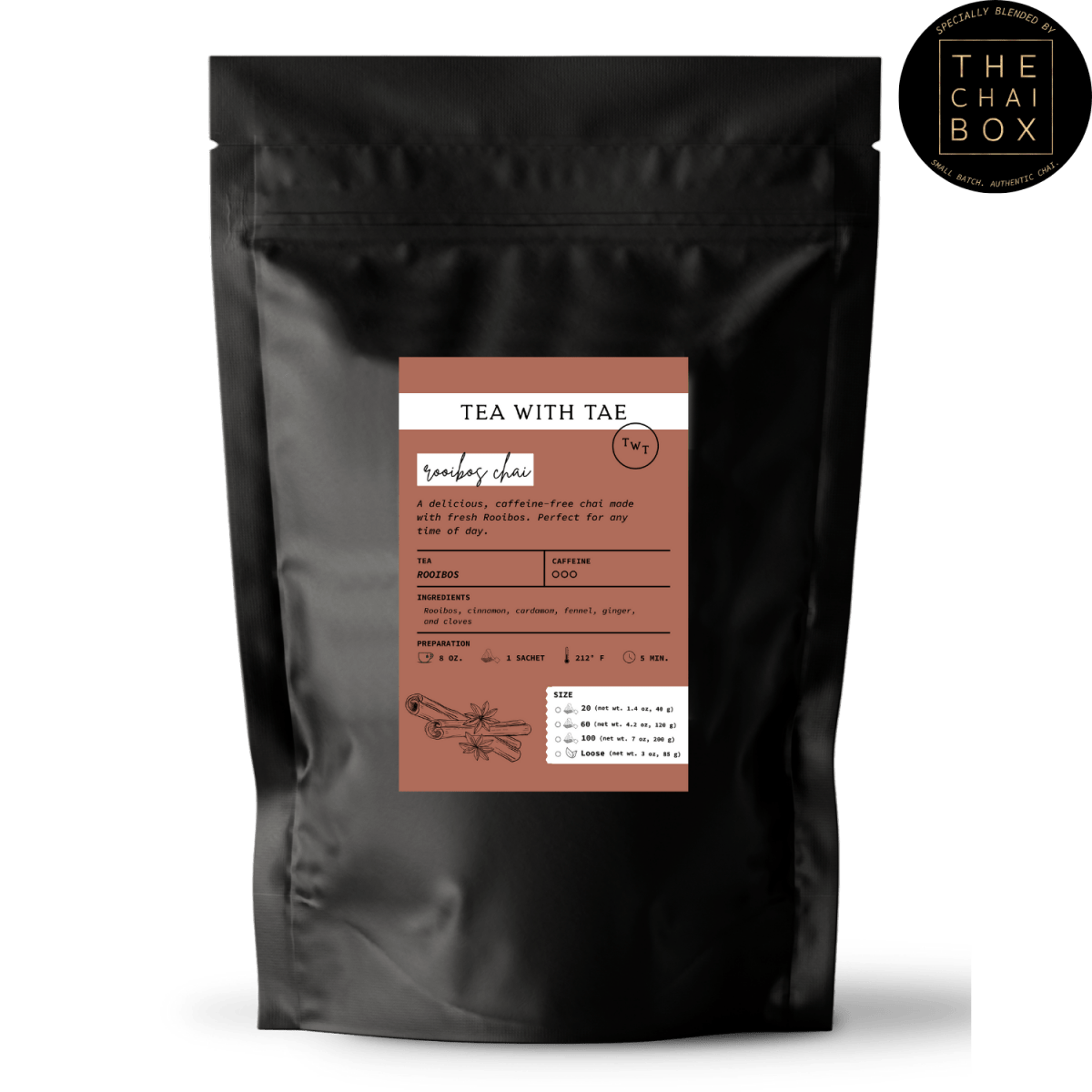 Tea with Tae Rooibos Chai Pouch