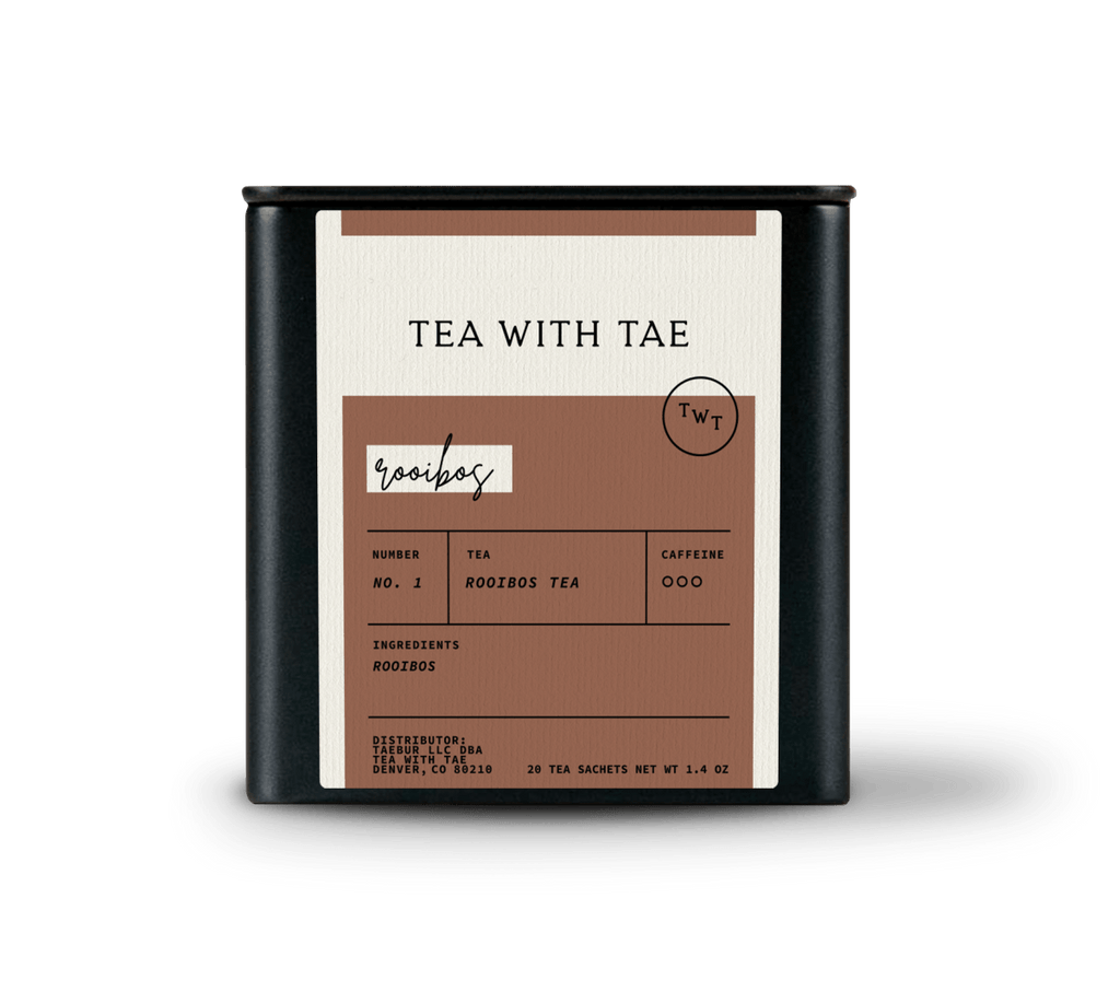 Tea with Tae Rooibos Tea Tin Gift (20 tea sachets)