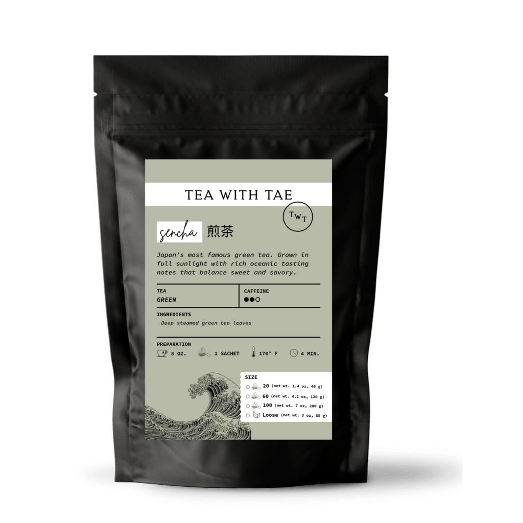 Tea with Tae Sencha Green Tea Pouch