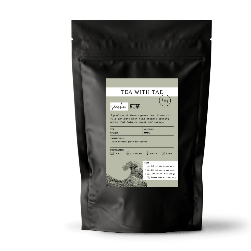 Tea with Tae Sencha Green Tea Pouch