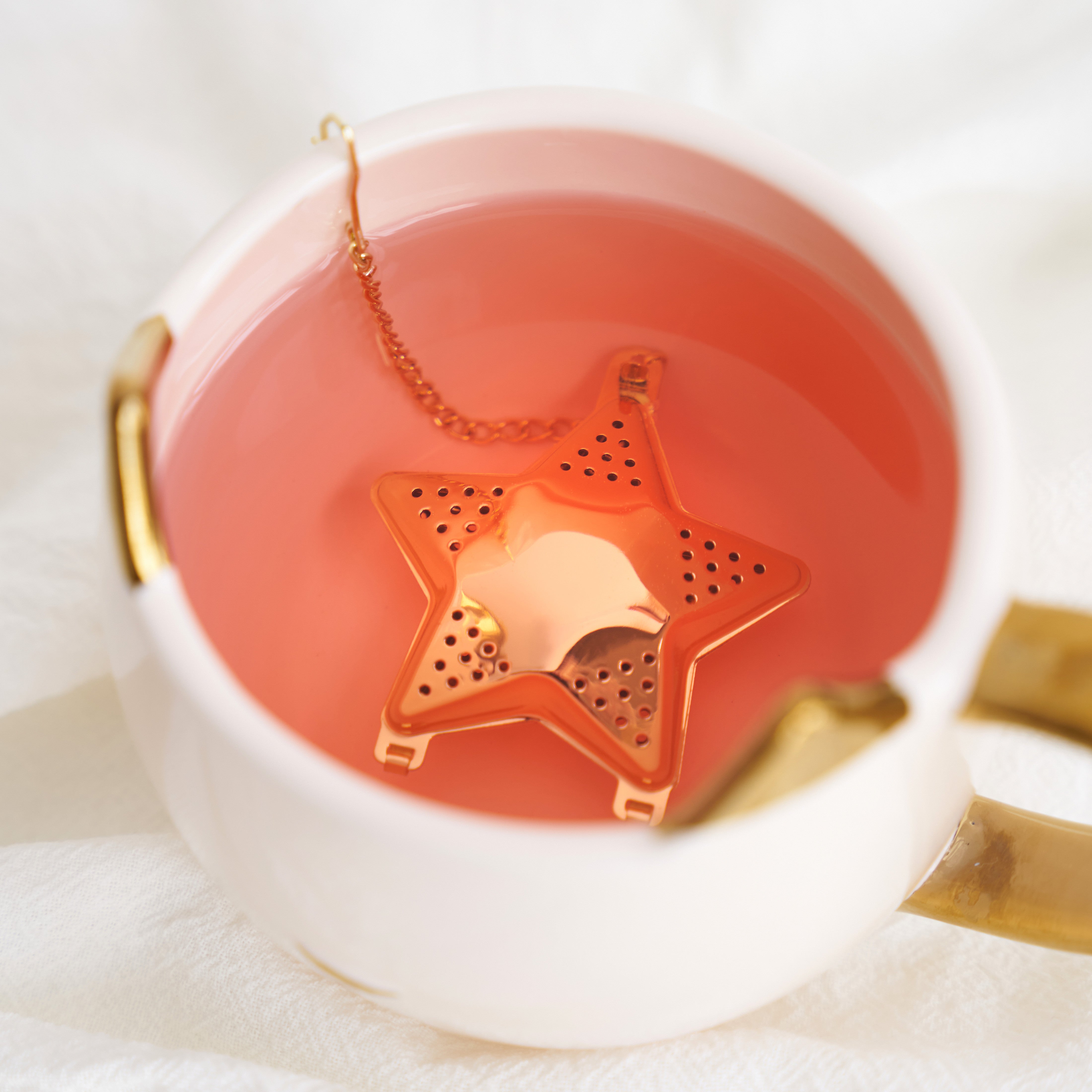 Pinky Up Star Shaped Tea Infuser - Thumbnail 2