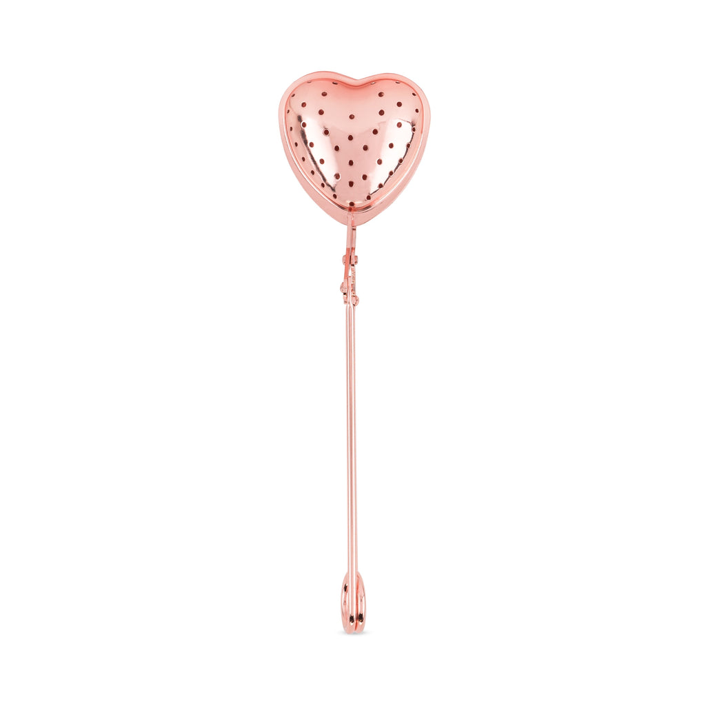 Pinky Up Rose Gold Heart Tea Infuser