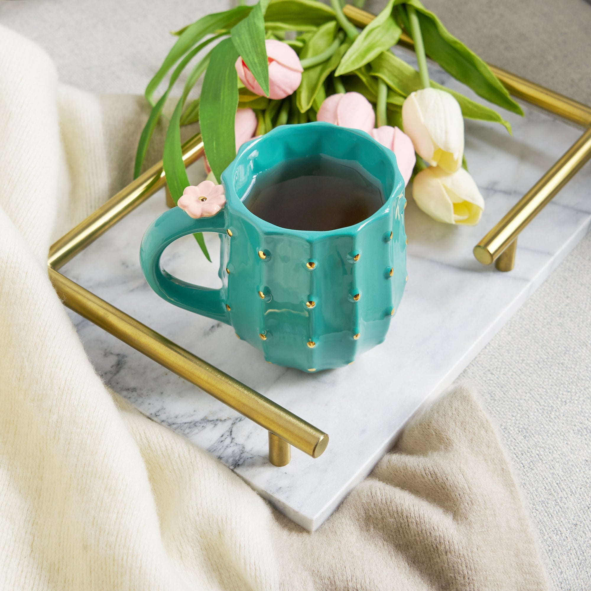 Pinky Up Cactus Mug
