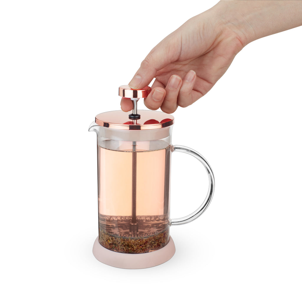 Pinky Up Riley Mini Glass Tea Press Pot